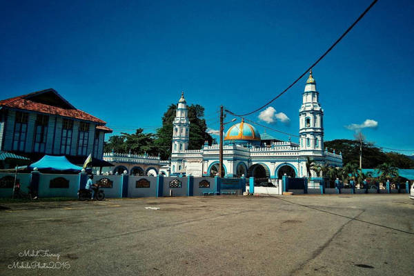 Masjid Panglima in Ipoh (Blue Mosque)